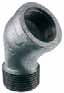 FG.121 1"1/4 GOMITO 45' MASCHIO/FEMMINA