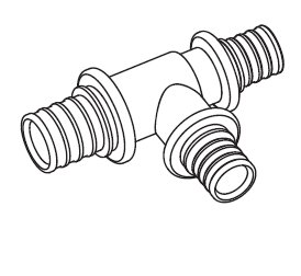 168040 RACC. TEE OTTONE RAUTITAN LX 25X16X16