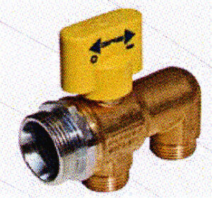 36920002 COLLET. 3 VIE + VALV. INTERCETT.GAS