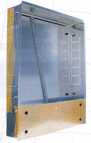 TB10020010 CASSETTA ZINC. PER COLL. 1000X80