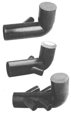 923 108 CURVA WC PE 4 ATTACCHI D.110/50