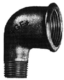 FG.92/R    1/2X3/8   GOMITO RIDOTTO F/M