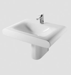 K071601 MOMENTS LAVABO DA 75 CM BIANCO EURO