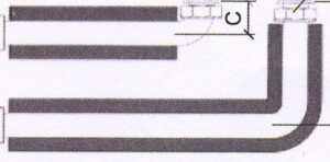 49201153 KIT TUBI COLLEG. COLL. 4 ZONE TB70/4