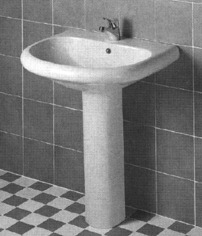 T090261 TESI LAVABO 65X54 BCO EURO NUOVO LOGO